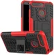 Huawei Y6 (2018) Hybride Hoesje met Kickstand Rood afbeelding 1