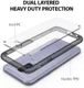 Ringke Fusion Galaxy A6 Plus (2018) Hoesje Doorzichtig Zwart afbeelding 2