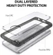 Ringke Fusion Motorola Moto G6 Hoesje Doorzichtig Zwart afbeelding 2