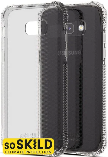 SoSkild Samsung Galaxy A6 Transparant Hoesje Absorb Impact Backcover afbeelding 1