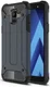 Samsung Galaxy A6 Hybride Hoesje Donker Blauw afbeelding 1
