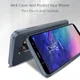 Dux Ducis Mojo Geborsteld TPU Hoesje Samsung Galaxy A6 Blauw afbeelding 4