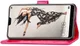 Huawei P20 Pro Portemonnee Hoesje met Bloem Print Roze afbeelding 8
