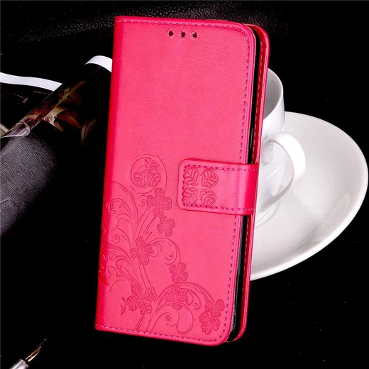 Huawei P20 Pro Portemonnee Hoesje met Bloem Print Roze afbeelding 11