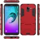 Samsung Galaxy J6 (2018) Hybride Stand Hoesje Rood afbeelding 4