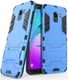Samsung Galaxy J6 (2018) Hybride Stand Hoesje Blauw afbeelding 2