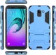 Samsung Galaxy J6 (2018) Hybride Stand Hoesje Blauw afbeelding 4