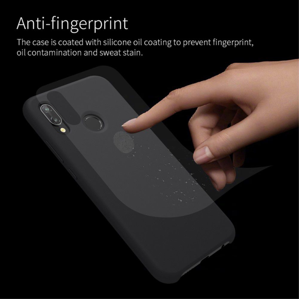 Nillkin Flex Pure Siliconen Cover Huwei P20 Lite Zwart afbeelding 10