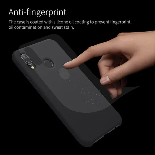 Nillkin Flex Pure Siliconen Cover Huwei P20 Lite Zwart afbeelding 10