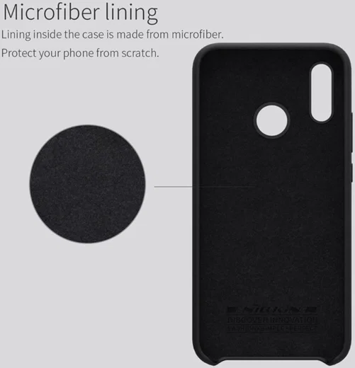 Nillkin Flex Pure Siliconen Cover Huwei P20 Lite Zwart afbeelding 11