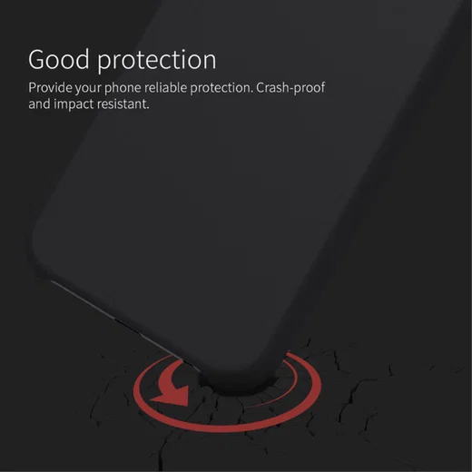 Nillkin Flex Pure Siliconen Cover Huwei P20 Lite Zwart afbeelding 2