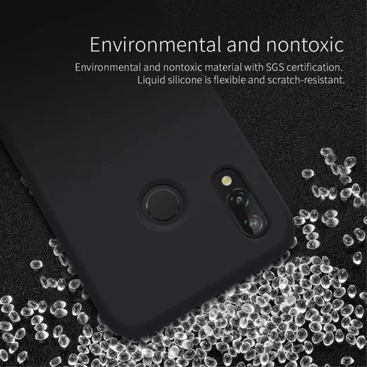 Nillkin Flex Pure Siliconen Cover Huwei P20 Lite Zwart afbeelding 9