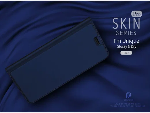 Dux Ducis Premium Book Case Nokia 3.1 Hoesje met Kaarthouder Blauw afbeelding 8
