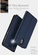Dux Ducis Premium Book Case Nokia 3.1 Hoesje met Kaarthouder Blauw afbeelding 9