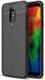 LG Q7 Hoesje met Leren Textuur Zwart afbeelding 1