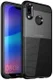 Huawei P20 Lite Schild TPU Hoesje Zwart afbeelding 1