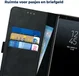 Rosso Deluxe Samsung Galaxy Note 9 Hoesje Echt Leer Book Case Zwart afbeelding 4