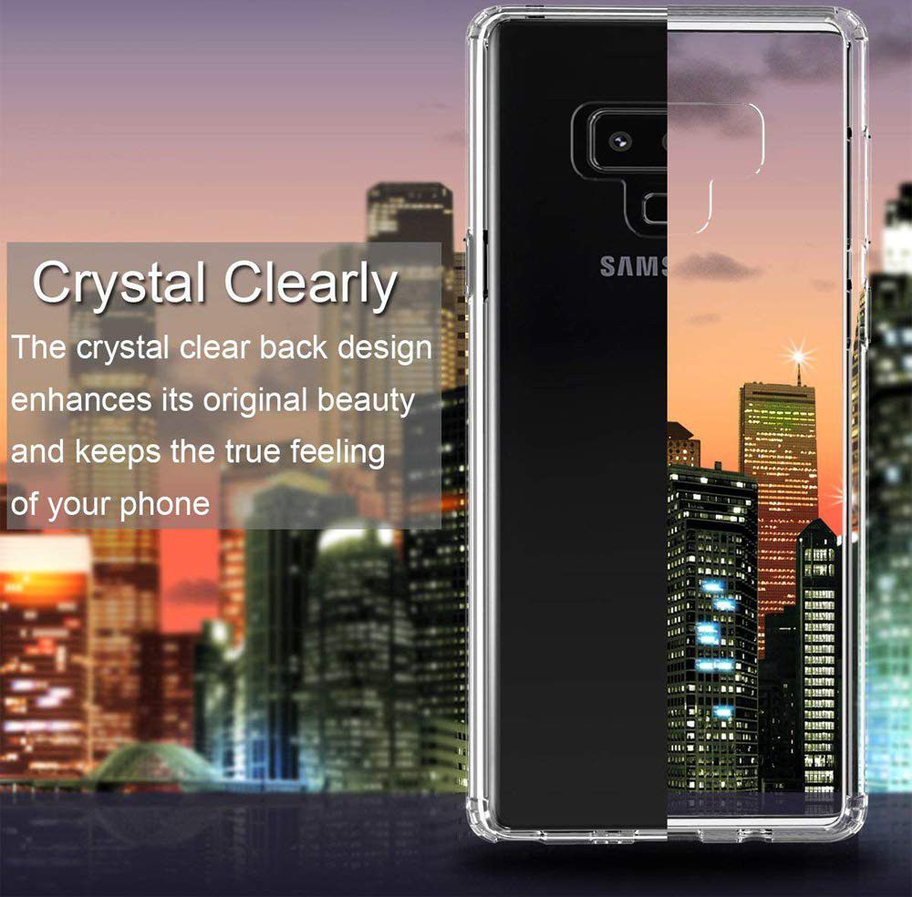 Samsung Galaxy Note 9 Hoesje Dun TPU Transparant afbeelding 6