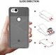 Ringke Bevel Google Pixel 2 Smoke Black afbeelding 4