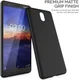 Nokia 3.1 TPU Hoesje Zwart afbeelding 2