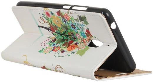 Nokia 2.1 Portemonnee Hoesje met Boom Print afbeelding 3