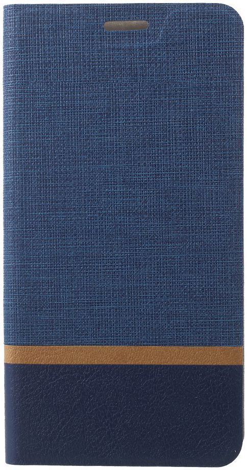Nokia 2.1 Linnen Portemonnee Hoesje Blauw afbeelding 1