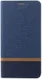 Nokia 2.1 Linnen Portemonnee Hoesje Blauw afbeelding 1