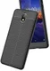 Nokia 3.1 Hoesje met Kunstleer Coating Zwart afbeelding 8