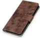 Nokia 3.1 Retro Portemonnee Hoesje Bruin afbeelding 4