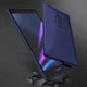 Sony Xperia XZ2 Premium Carbon TPU Hoesje Blauw afbeelding 1