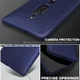 Sony Xperia XZ2 Premium Carbon TPU Hoesje Blauw afbeelding 4