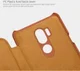 Nillkin Qin Series Flip Hoesje LG G7 ThinQ Bruin afbeelding 11