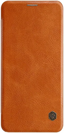 Nillkin Qin Series Flip Hoesje LG G7 ThinQ Bruin afbeelding 3