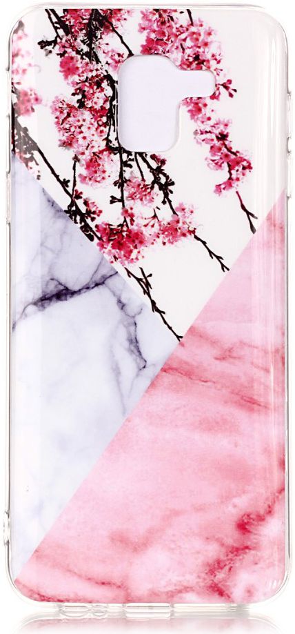 Samsung Galaxy J6 (2018) TPU Hoesje met Marmer Opdruk afbeelding 1