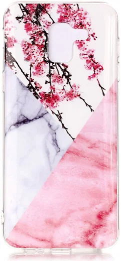 Samsung Galaxy J6 (2018) TPU Hoesje met Marmer Opdruk afbeelding 1
