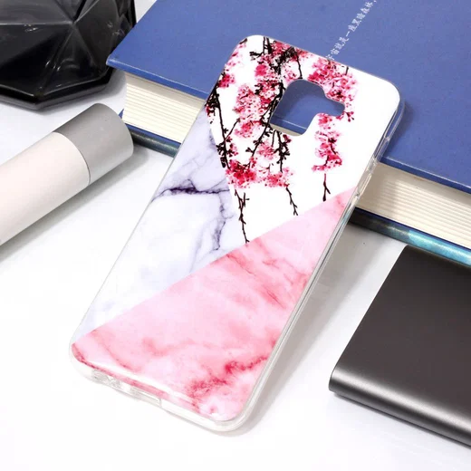 Samsung Galaxy J6 (2018) TPU Hoesje met Marmer Opdruk afbeelding 2