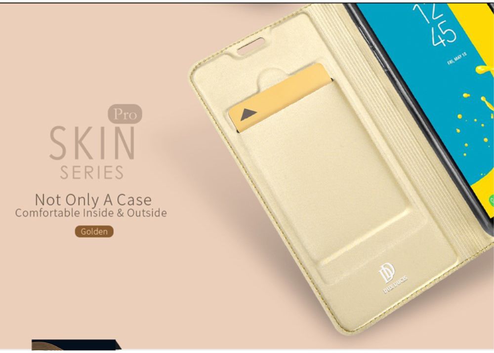 Dux Ducis Premium Book Case Samsung Galaxy J6 (2018) Hoesje Goud afbeelding 5