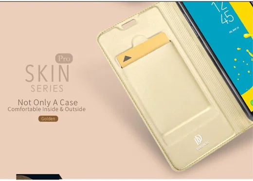 Dux Ducis Premium Book Case Samsung Galaxy J6 (2018) Hoesje Goud afbeelding 5