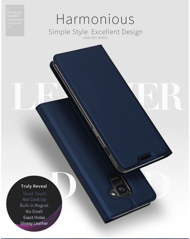 Dux Ducis Premium Book Case Samsung Galaxy J6 (2018) Hoesje Blauw afbeelding 5