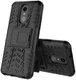 Robuust Hybride LG Q7 Hoesje Zwart afbeelding 1