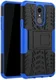 Robuust Hybride LG Q7 Hoesje Blauw afbeelding 1