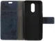 LG Q7 Vintage Portemonnee Hoesje Blauw afbeelding 2