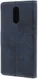 LG Q7 Vintage Portemonnee Hoesje Blauw afbeelding 5