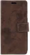LG Q7 Vintage Portemonnee Hoesje Bruin afbeelding 1