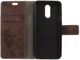 LG Q7 Vintage Portemonnee Hoesje Bruin afbeelding 2