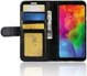 LG Q7 Book Cover Zwart afbeelding 1