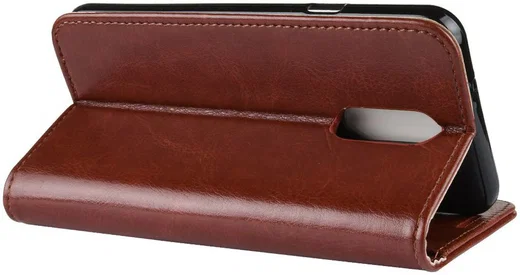LG Q7 Book Cover Bruin afbeelding 3