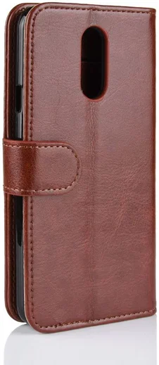 LG Q7 Book Cover Bruin afbeelding 8
