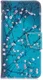 Huawei Y7 (2018) Portemonnee Hoesje met Boom Print Blauw afbeelding 1