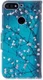 Huawei Y7 (2018) Portemonnee Hoesje met Boom Print Blauw afbeelding 4